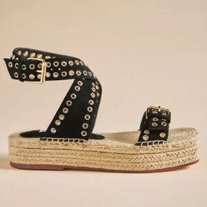 NWT CAVERLEY Spy Espadrille Sandals